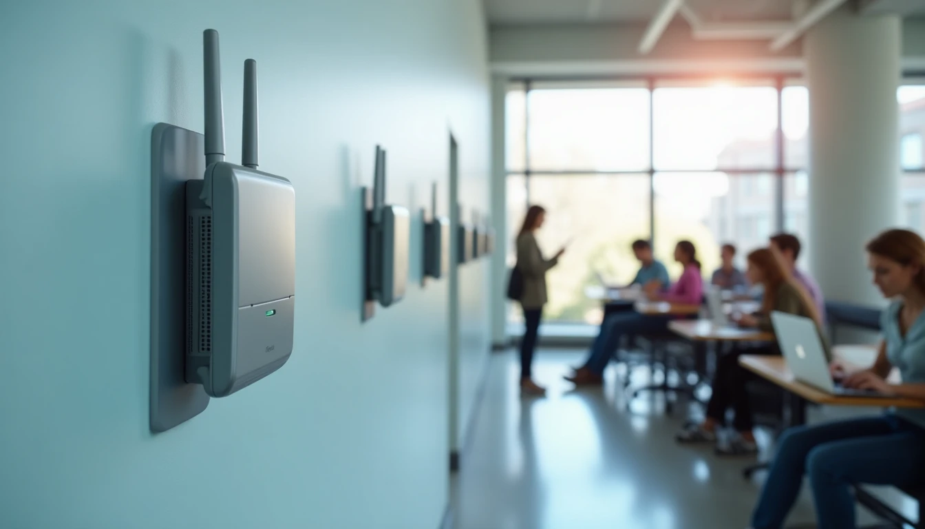 WiFi et équipements numériques bibliothèque universitaire Chevreul