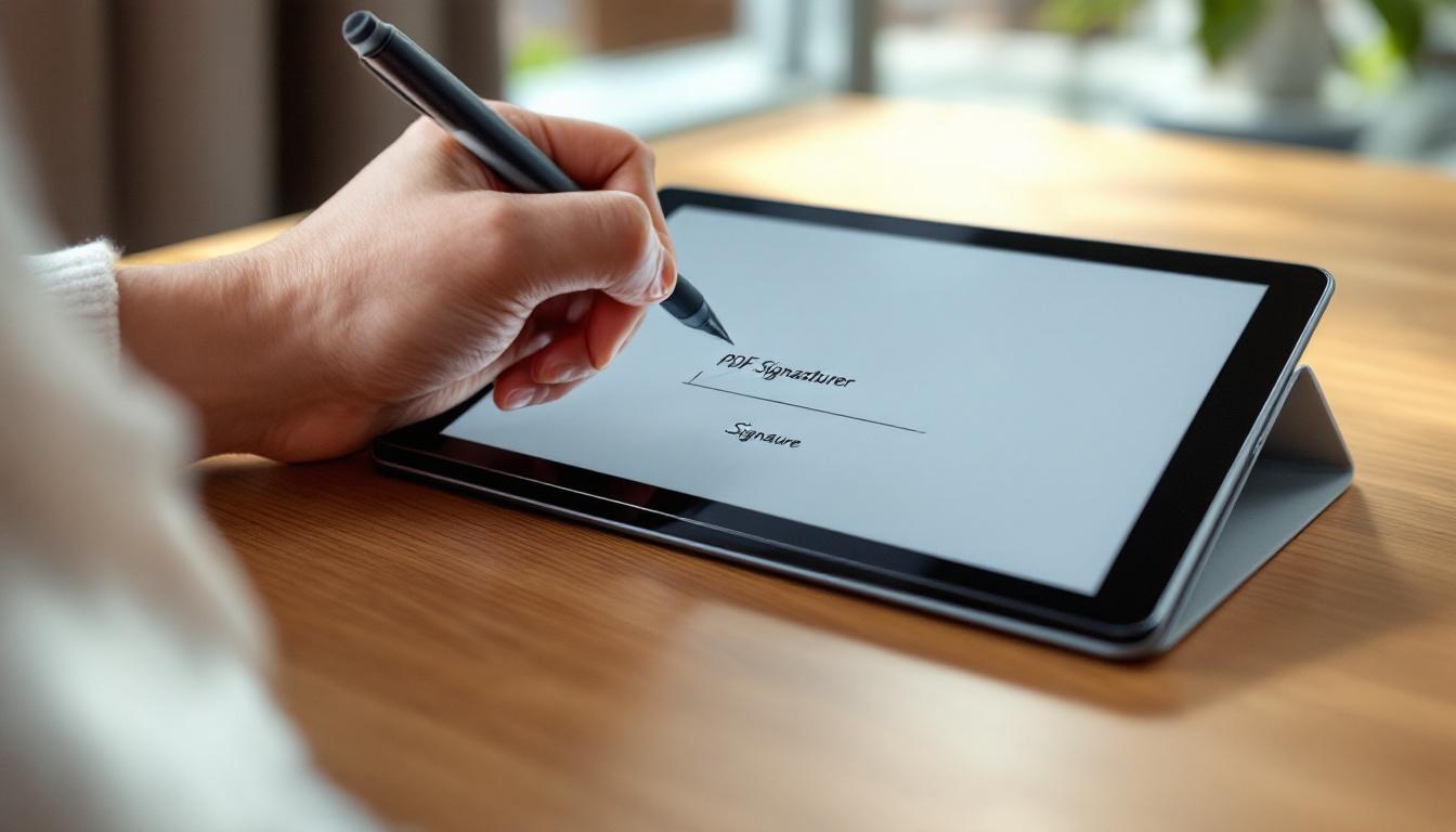 Insérer signature pdf : 7 méthodes efficaces et rapides